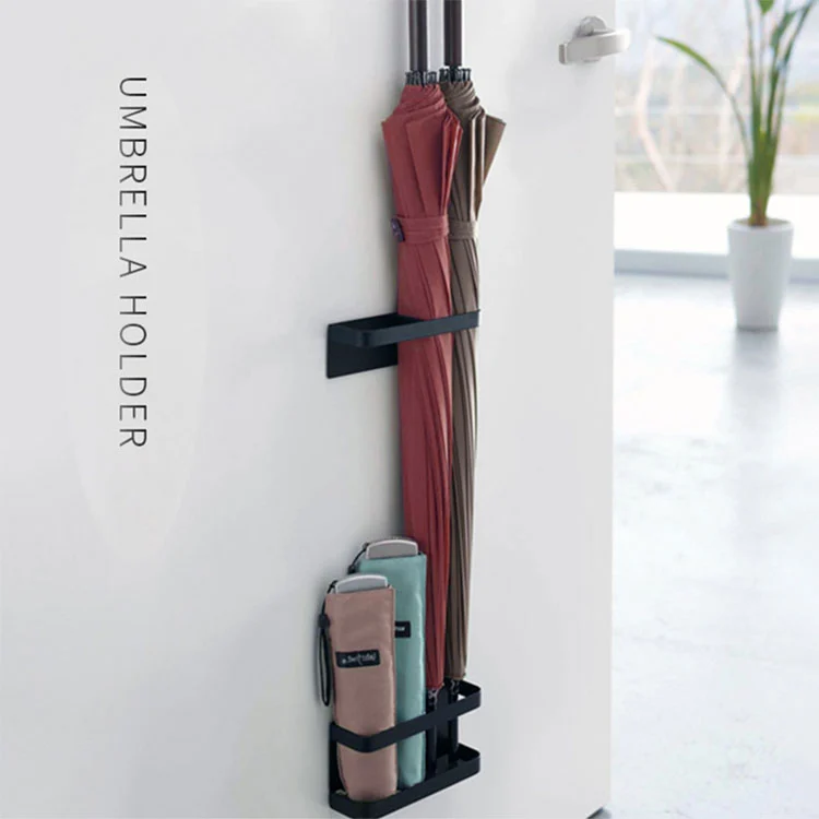 Есік бүйір бұрышында тұрған су өткізбейтін қолшатыр ұстағыштар