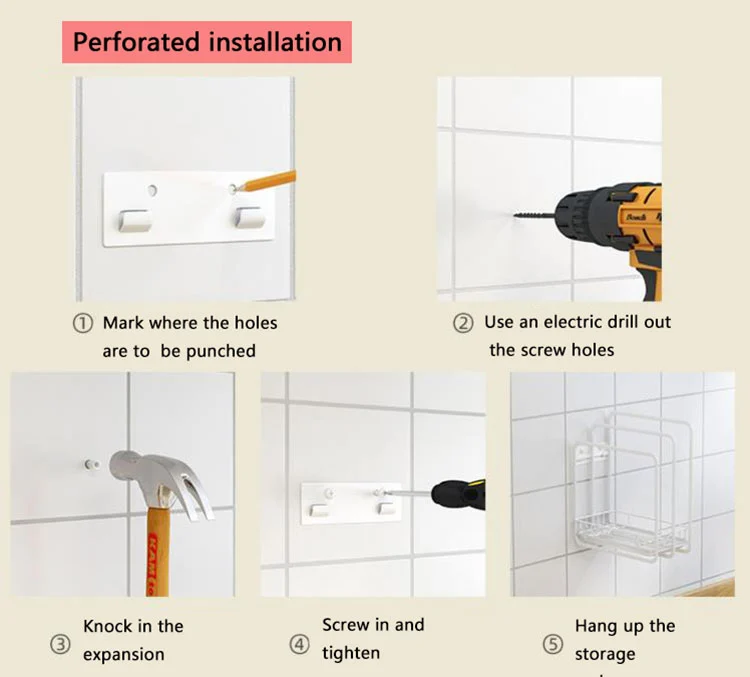 Metal Kitchen Towel Draining Rack